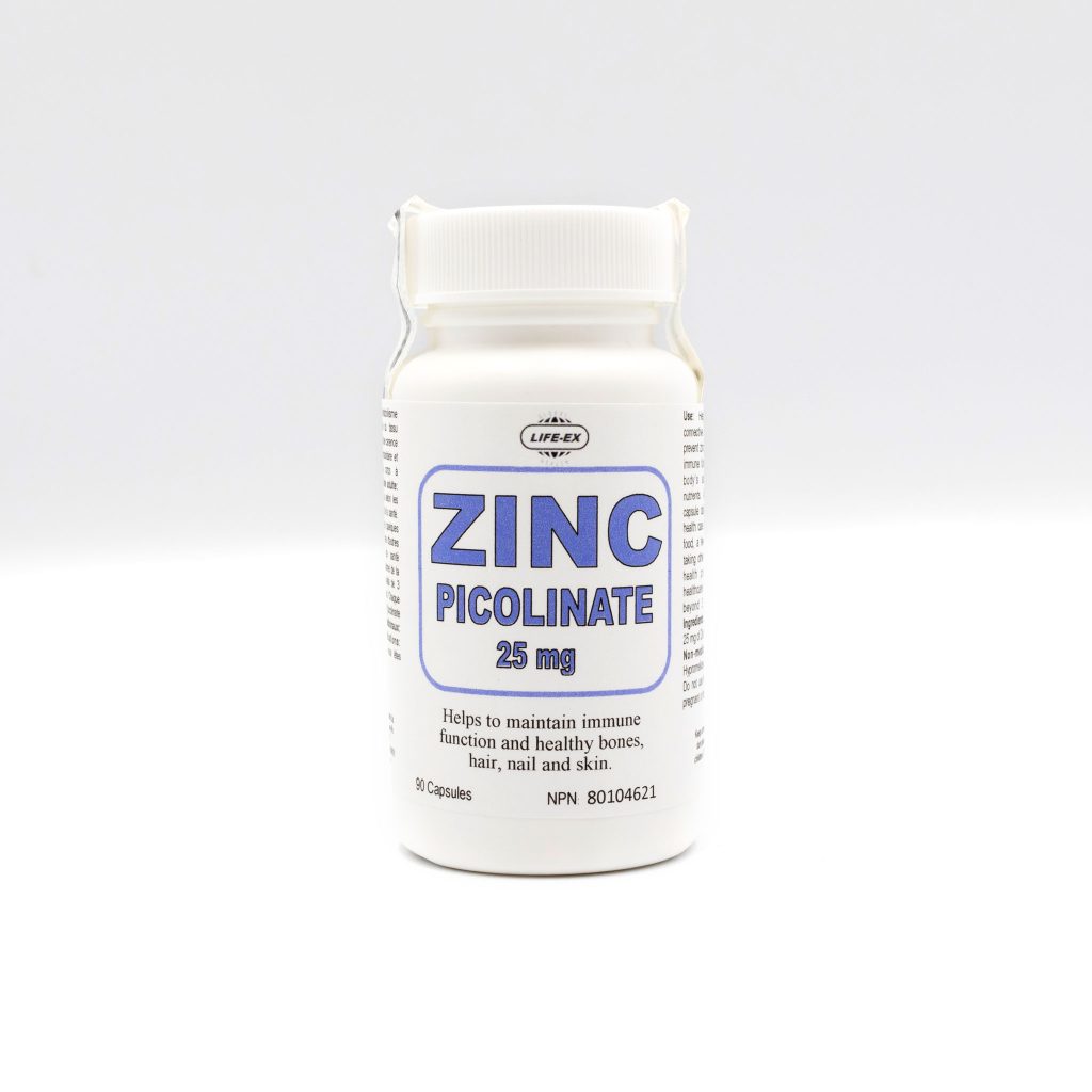 Zinc Picolinate 25mg - Kripps Pharmacy Limited